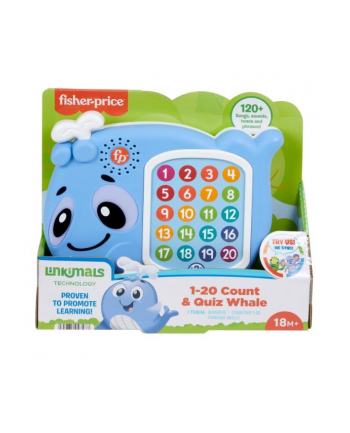 Fisher-Price Linkimals Edukacyjny Wieloryb HJR69 p5 MATTEL