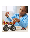 MEGA BLOKS Hot Wheel Monster Trucks 5-Alarm + łazik ATV Pojazd do zbudowania Zestaw klocków HHD19 p4 MATTEL - nr 19