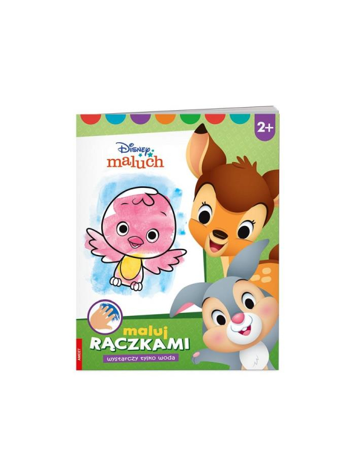 ameet Książka Maluj rączkami. Disney Maluch MWR-9204 główny