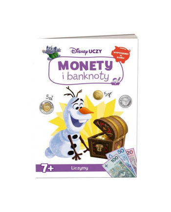 ameet Książka Disney Uczy. Kraina Lodu Monety i banknoty UPZ-9302