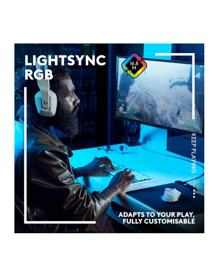 LOGITECH G502 X PLUS - BLACK/PREMIUM - EER2 główny