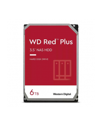 western digital WD Red Plus 6TB SATA 6Gb/s 3.5inch 258MB cache internal HDD Bulk nr 1