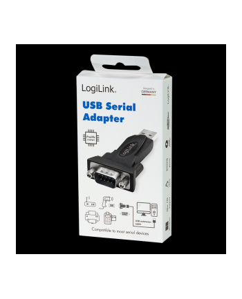 LOGILINK AU0002F USB2.0 adapter USB-A/M to DB9/M Win11