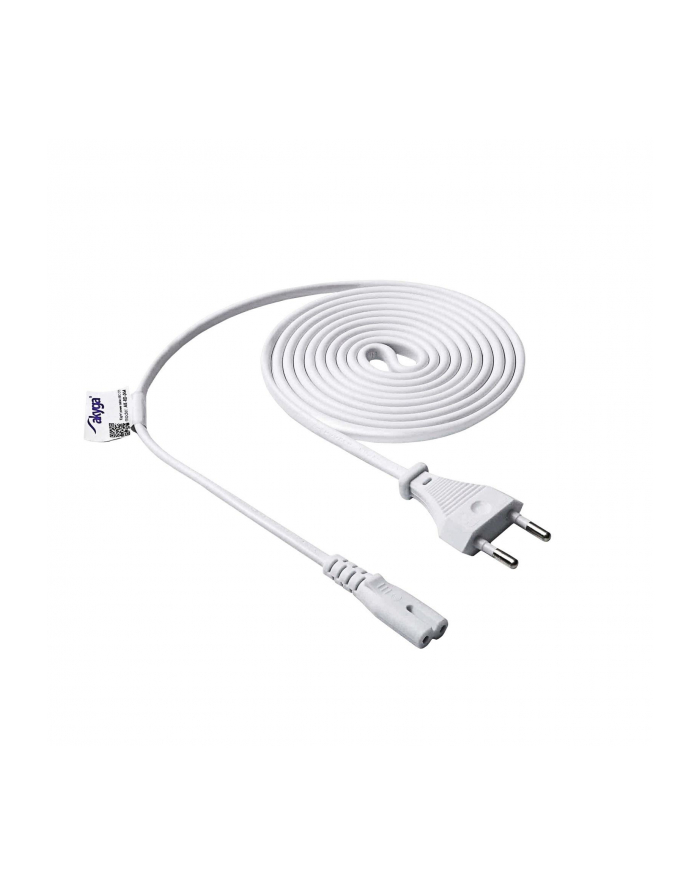AKYGA Power Cable for Notebook AK-RD-06A Eight CCA CEE 7/16 / IEC C7 1.5m Kolor: BIAŁY główny