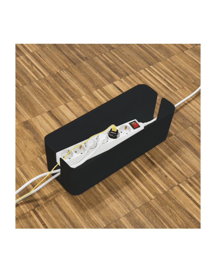 LOGILINK KAB0077 Cable box set 3 sizes Kolor: CZARNY główny
