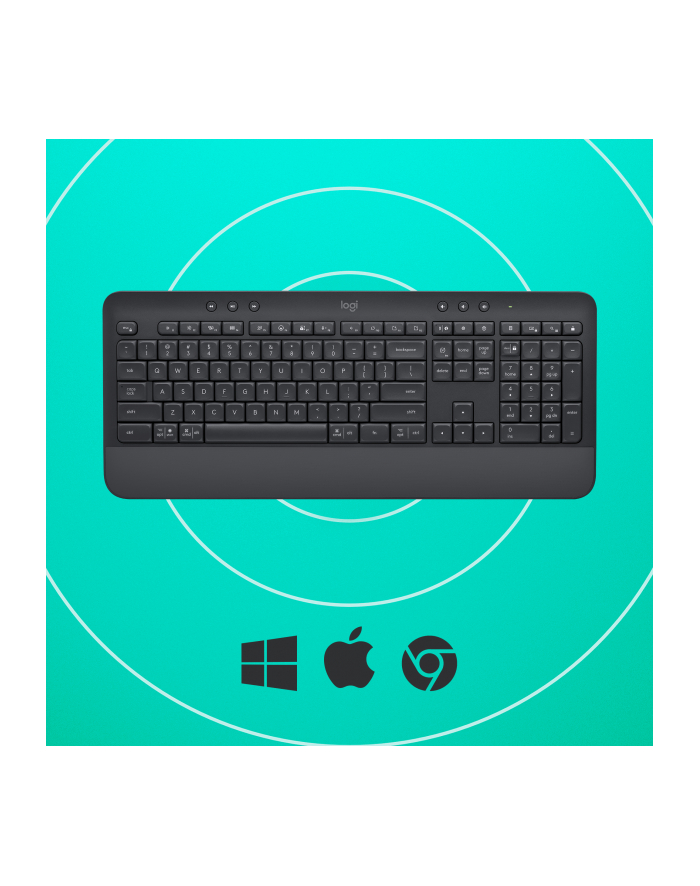 LOGITECH SIGNATURE K650 - GRAPHITE - (CH) - CENTRAL główny