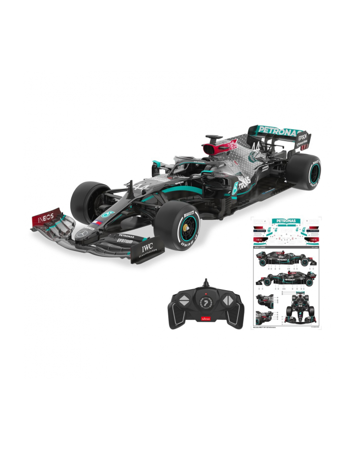 Jamara Mercedes-AMG F1 W11 EQ Performance, toy wehicl (Kolor: CZARNY, 1:18) główny