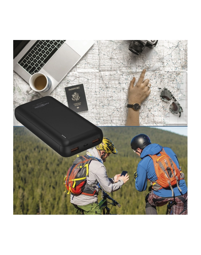 Ansmann Powerbank 20000mAh PB320PD (Kolor: CZARNY, 20,000 mAh) główny