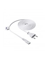 AKYGA Power Cable for Notebook AK-RD-06A Eight CCA CEE 7/16 / IEC C7 1.5m Kolor: BIAŁY - nr 1