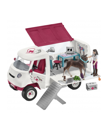 Schleich 42439 Mobilna lecznica dla zwierząt ze źrebięciem Horse Club