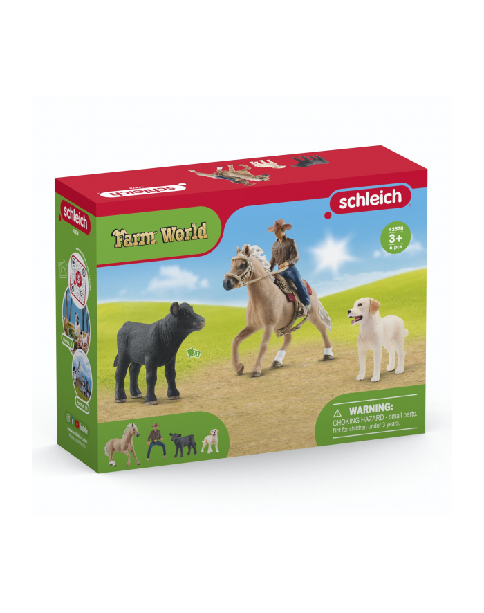 Schleich 42578 Kowbojskie przygody na Dzikim Zachodzie Farm World główny