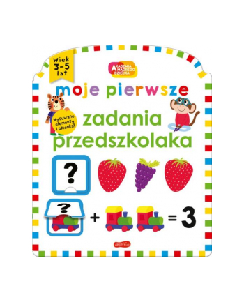 harpercollins Książka Moje pierwsze zadania przedszkolaka. Akademia mądrego dziecka. Kolorowy świat