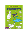 zielona sowa Książka Lubię kolorować. Zwierzęt - nr 1