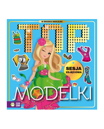 zielona sowa Książka Top Modelki. Sesja zdjęciowa