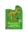 zielona sowa Książka Kolorowanki na każdą pogodę. Dinozaury W.1 - nr 1