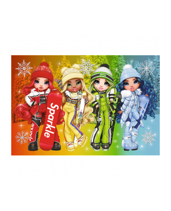 Puzzle 60el Radosne lalki / MGA Rainbow High 17380 Trefl