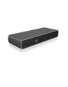 icybox Stacja dokująca IB-DK8801-TB4 Thunderbolt 4, 10w1, 100W,USB, 2,5GB LAN,Multi Display - nr 22
