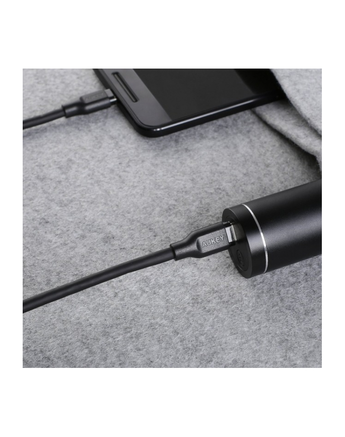 aukey CB-CC1P OEM PVC kabel Power Delivery PD USB C - USB C | 1m | 5 Gbps | 3A | 60W PD | 20V główny