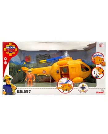 Strażak Sam Helikopter Wallaby II z figurkami Simba