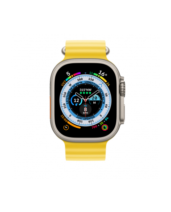 apple Przedłużka do paska Ocean w kolorze żółtym do koperty 49 mm