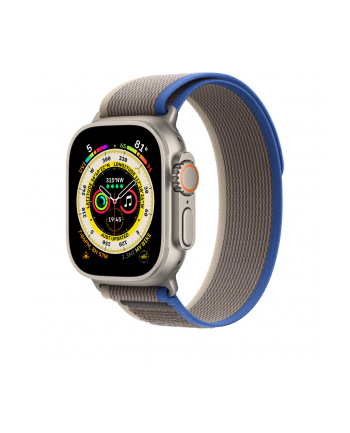 apple Opaska Trail w kolorze niebieskim/szarym do koperty 49 mm - rozmiar S/M