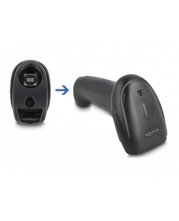 delock Skaner kodów kreskowych 1D 2.4 GHz Bluetooth lub USB 90564