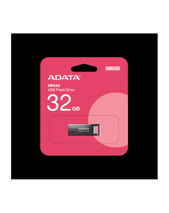 adata Pendrive UR340 32GB USB3.2 Gen1 Czarny główny