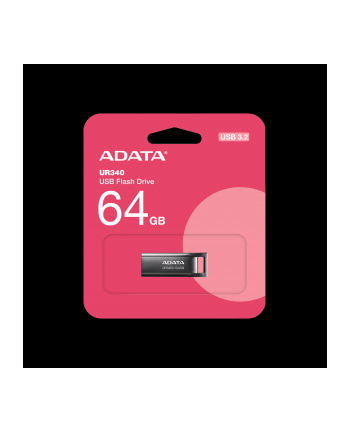 adata Pendrive UR340 64GB USB3.2 Gen1 Czarny