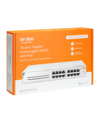 hewlett packard enterprise Przełącznik Switch ARUBA Instant On 1430 16x1GbE PoE  R8R48A nr 1