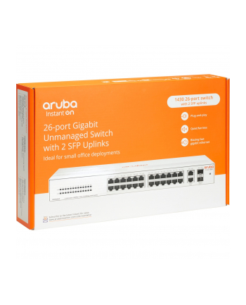 hewlett packard enterprise Przełącznik Switch ARUBA Instant On 1430 26x1GbE 2SFP R8R50A nr 1