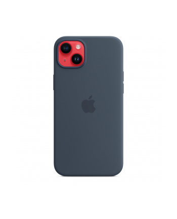 apple Etui silikonowe z MagSafe do iPhone 14 Plus - sztormowy błękit