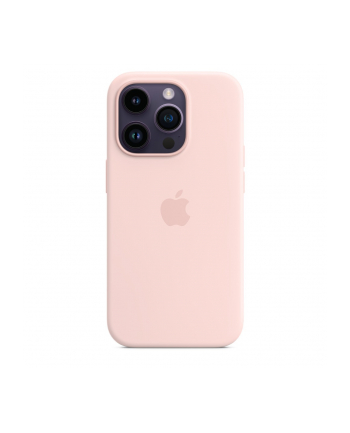 apple Etui silikonowe z MagSafe do iPhone 14 Pro - kredowy róż