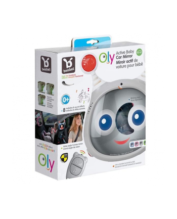 benbat Lusterko aktywne do samochodu Oly - szary nr 2