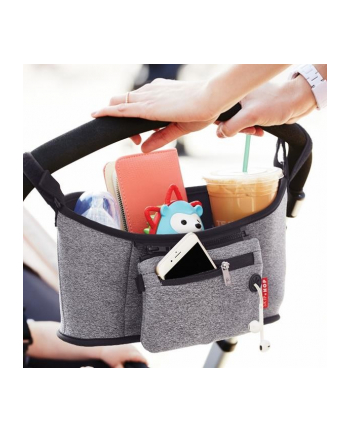skip hop Organizer do wózka Heather szary