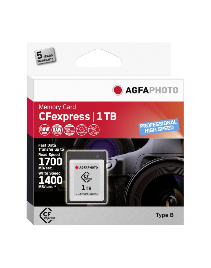 Agfaphoto Agfaphoto Cfexpress 1Tb Professional High Speed główny