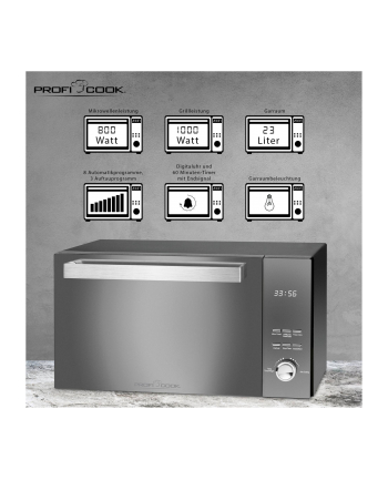 Proficook PCMWG1204 Czarny nr 1