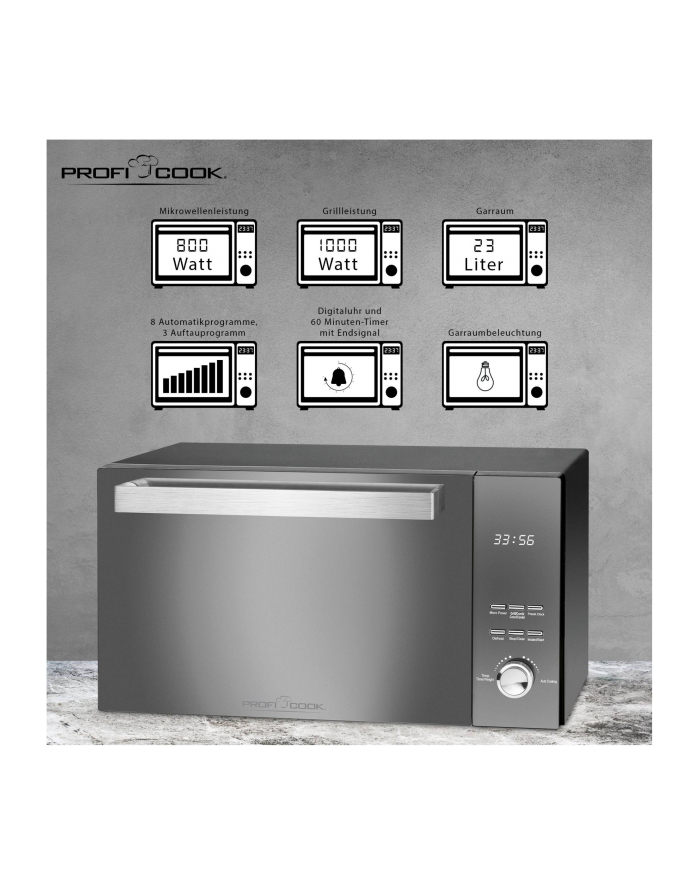Proficook PCMWG1204 Czarny główny