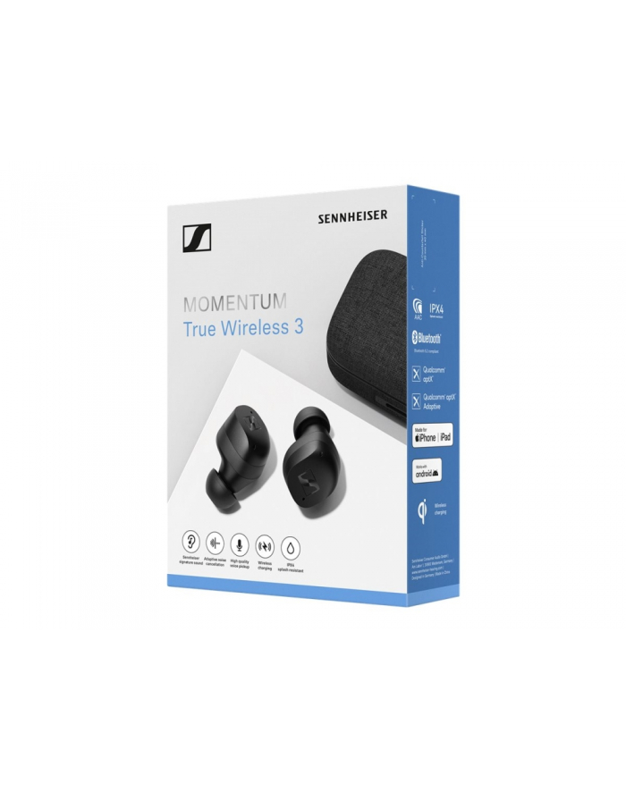 Sennheiser MOMENTUM True Wireless 3 Black główny