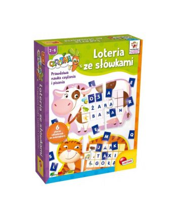 lisciani giochi Caczerwonyina Loteria ze słówkami PL57832