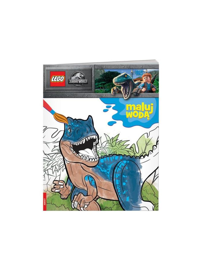 ameet Książka Maluj wodą. LEGO Jurassic World MW-6201 główny