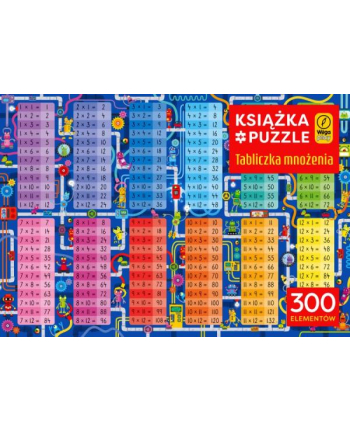 foksal Książka i puzzle II. Tabliczka mnożenia