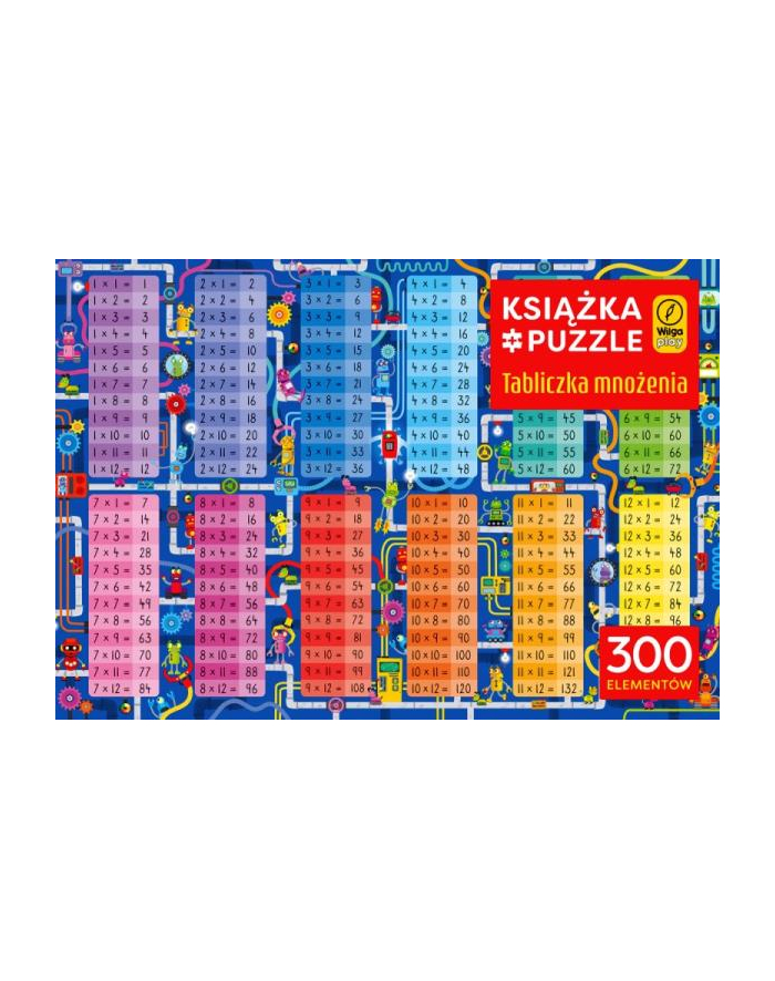 foksal Książka i puzzle II. Tabliczka mnożenia główny