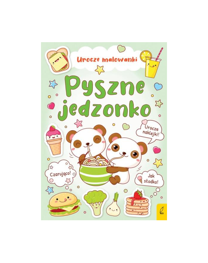 foksal Książka Urocze malowanki. Pyszne jedzonko główny