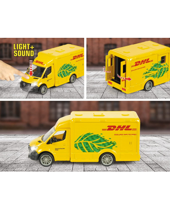 Majorette Grand Samochód dostawczy DHL Mercedes-Benz