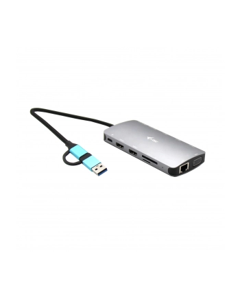 i-tec Stacja dokująca USB 3.0/USB-C/Thunderbolt 3x Display Metal Nano Dock LAN +Power Delivery 100W