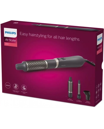 philips Suszarko-lokówka 3000 Charcoal BHA301/00 nr 1
