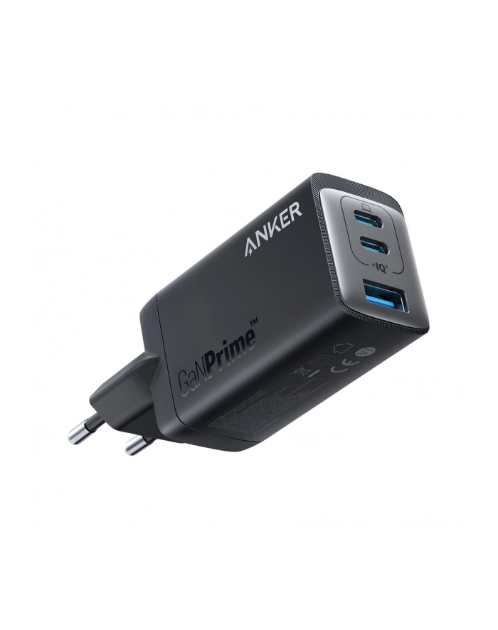 anker Ładowarka 735 GaN III Prime 2xUSB-C 65W USB-A 22.5W Czarna główny