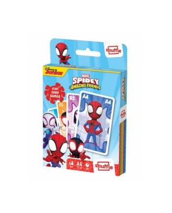 cartamundi Disney Spidey Gra karciana Shuffle 4w1