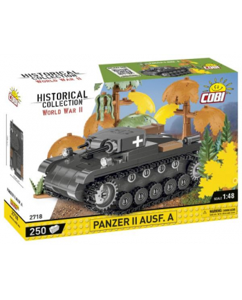 COBI 2718 Historical Collection WWII Czołg PANZER II AUSF.A 250 klocków