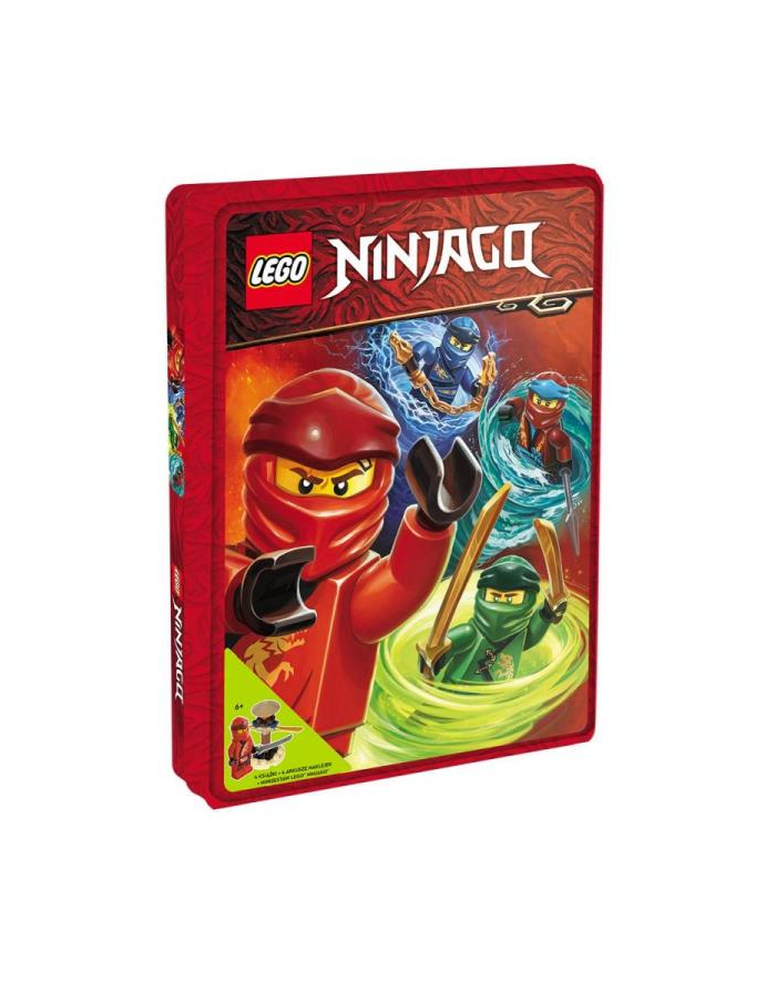 ameet Zestaw książek LEGO NINJAGO z klockami Z TIN-6705 główny